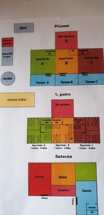 Přední Výtoň Apartmany Srub Vytonka Lipno מראה חיצוני תמונה